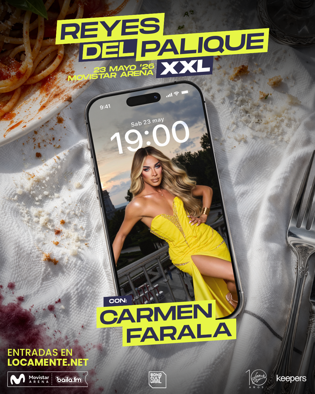 reyes del palique con carmen farala